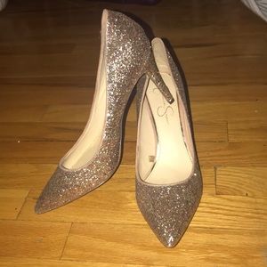 New Jessica Simpson- Rainbow Glitter Pumps size 11